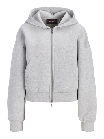 JJXX - Sunny Scuba Ls Hood Sweat - Light Grey Melange