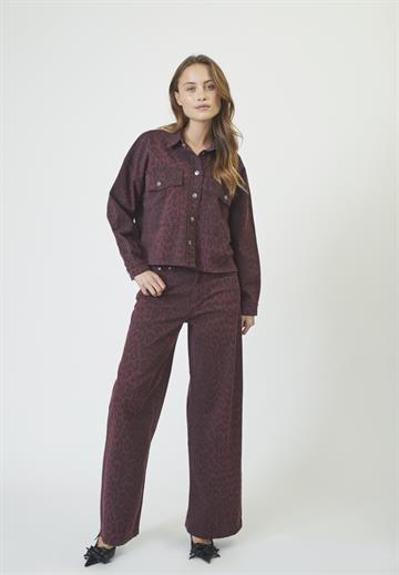 Co\' Couture - Leo Wide Pant - Winered