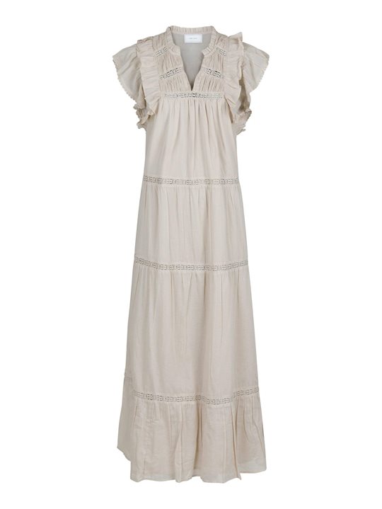 Neo Noir - Ankita Voile Dress - Sand
