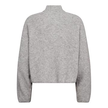 Co\' Couture - Row Utility Cardigan - Grey Melange