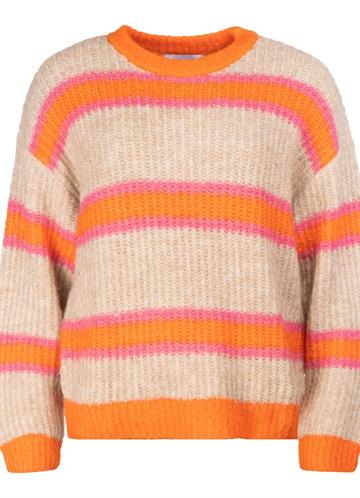 Liberté - Fro Pullover - Sand Orange Stripe