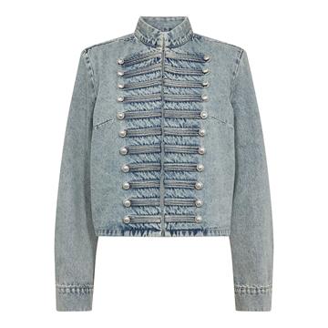 Co' Couture - Jackson Officer Denim Jacket - Bleach Denim